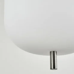 Suspension Verbania Nickel mat, 1 lumière