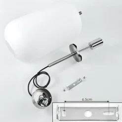 Suspension Verbania Nickel mat, 1 lumière