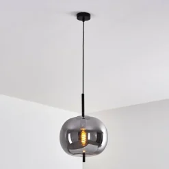 Suspension Verbania Noir, 1 lumière