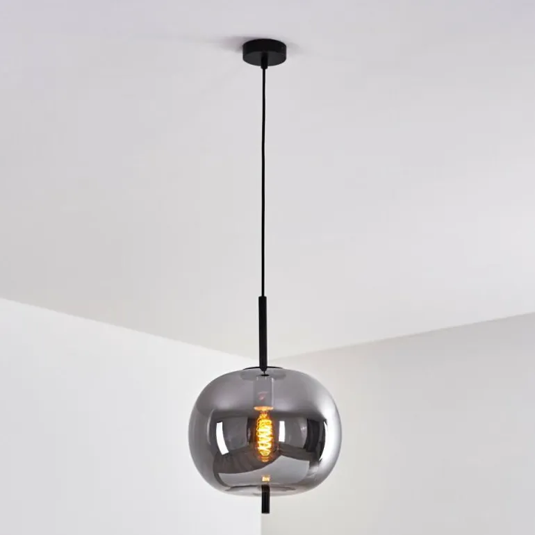 Suspension Verbania Noir, 1 lumière
