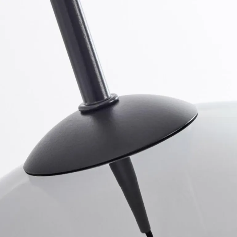 Suspension Verre 30 cm Koyoto Chrome, 1 lumière