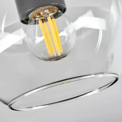 Suspension Verre 15 cm Koyoto Clair, 1 lumière
