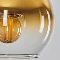Suspension Verre 15 cm Koyoto Vieux laiton, 1 lumière