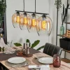 Suspension Verre 20cm Vevino Clair, 4 lumières