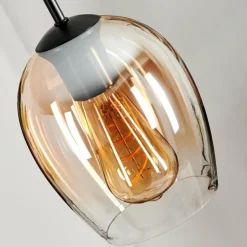 Suspension Verre 15cm Vevino Clair, 1 lumière