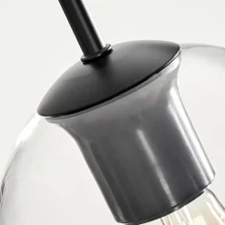 Suspension Verre 15cm Vevino Clair, 1 lumière