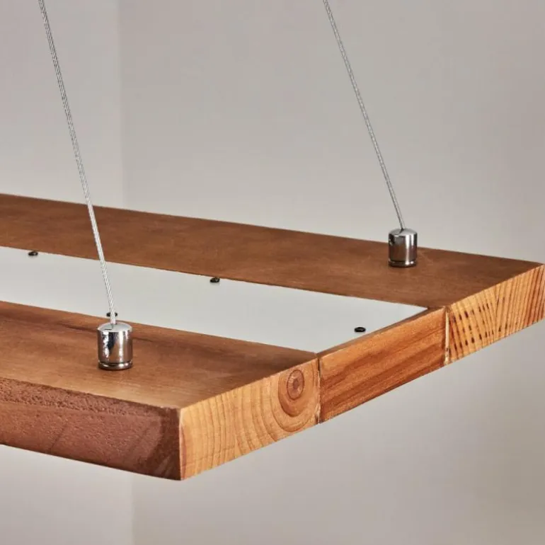 Suspension Versoix LED Chrome, Noir, 1 lumière
