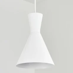 Suspension Vijes Blanc, 1 lumière