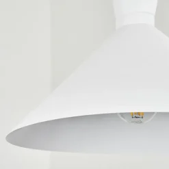 Suspension Vijes Blanc, 1 lumière