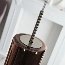Suspension Vimodrone Nickel mat, 1 lumière