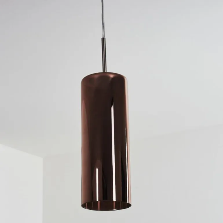 Suspension Vimodrone Nickel mat, 1 lumière
