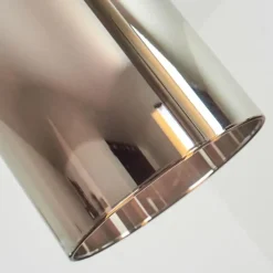 Suspension Vimodrone Nickel mat, 3 lumières