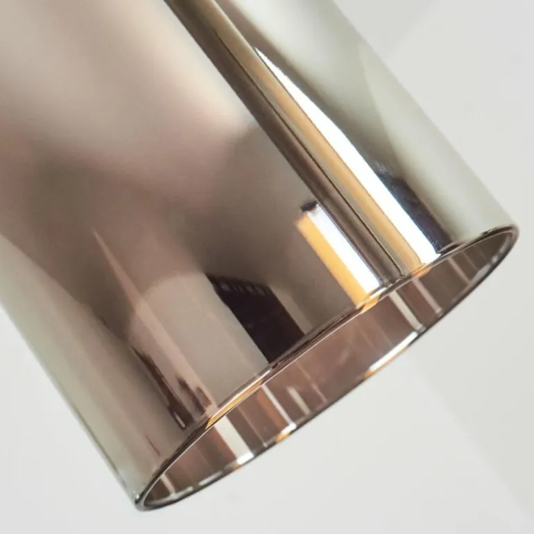 Suspension Vimodrone Nickel mat, 3 lumières