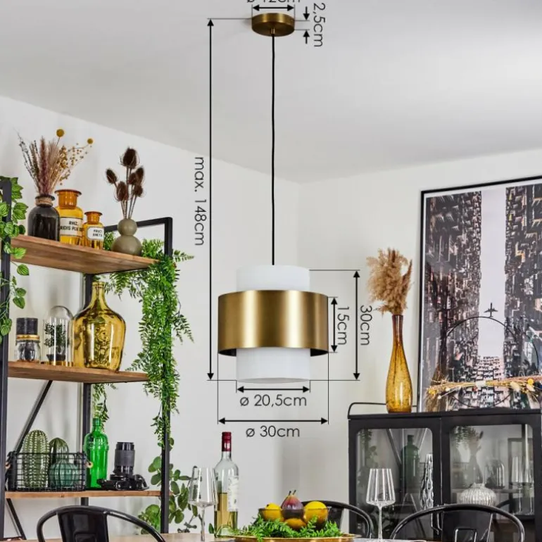 Suspension Vivian Laiton, 1 lumière