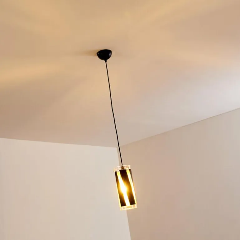 Suspension Vänersborg Noir, 1 lumière