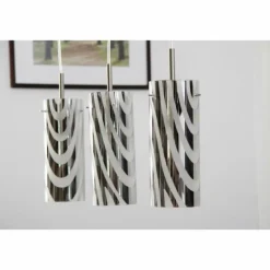 Suspension Wofi COLLAGE Nickel mat, 3 lumières