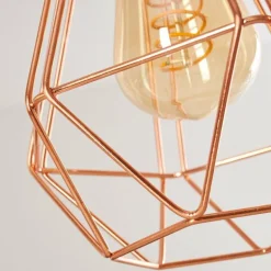 Suspension Zeuta Noir, 3 lumières