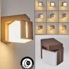 Swanek Lampe murale d´extérieur, Applique murale LED Rouille, 1 lumière