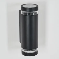 Tagish Lampe murale d´extérieur, Luminaire Up & Down Noir, 2 lumières