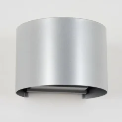 Tamarin Lampe murale d´extérieur, Luminaire Up & Down, Applique murale LED Argenté, 1 lumière