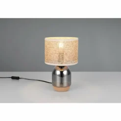 Tara Lampe à poser Luminaires Trio Chrome, 1 lumière