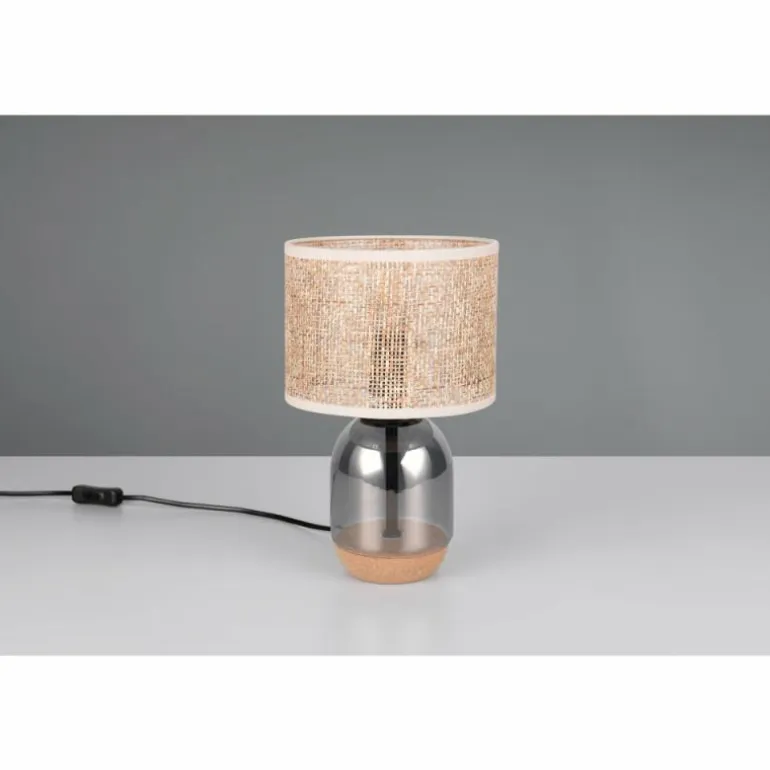 Tara Lampe à poser Luminaires Trio Chrome, 1 lumière