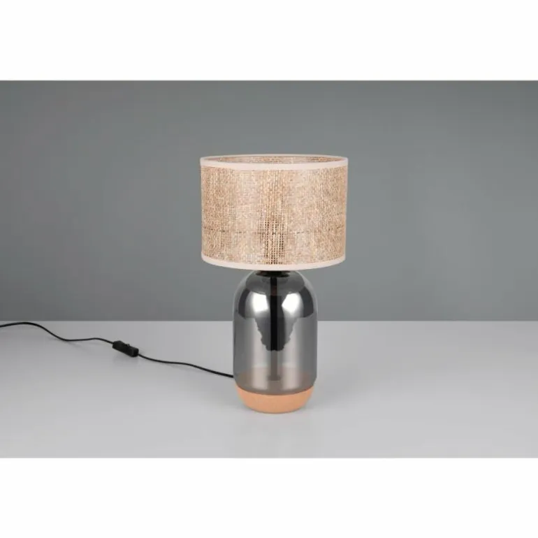 Tara Lampe à poser Luminaires Trio Chrome, 1 lumière