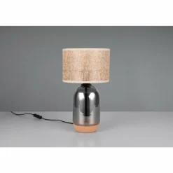 Tara Lampe à poser Luminaires Trio Chrome, 1 lumière