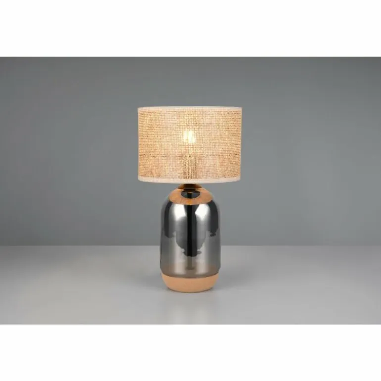 Tara Lampe à poser Luminaires Trio Chrome, 1 lumière