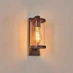 Telhada Luminaire extérieur, Lampe murale d´extérieur Rouille, 1 lumière
