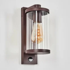Telhada Luminaire extérieur, Lampe murale d´extérieur Rouille, 1 lumière, Détecteur de mouvement