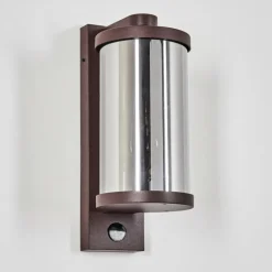 Telhada Luminaire extérieur, Lampe murale d´extérieur Rouille, 1 lumière, Détecteur de mouvement