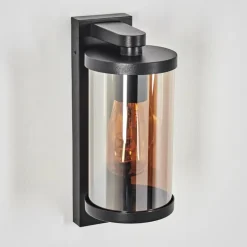 Telhada Luminaire extérieur, Lampe murale d´extérieur Noir, 1 lumière