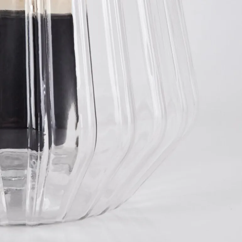 Telhais Lampe à poser, Liseuse Noir, Transparent, 1 lumière