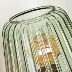 Telhais Lampe à poser Vert, Noir, 1 lumière