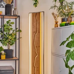 Terre Lampadaire LED Écru, Noir, Blanc, 1 lumière