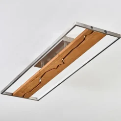 Terre Plafonnier, Spot de plafond LED Écru, Nickel mat, 1 lumière