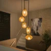 Tiambilibi Suspension Anthracite, 5 lumières