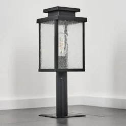 Tieva Borne lumineuse, Eclairage de chemin Noir, 1 lumière