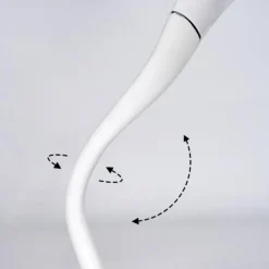 Toggerbo Lampe de bureau, Lampe à poser, Liseuse LED Blanc, 1 lumière