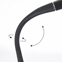 Toggerbo Lampe de bureau, Lampe à poser, Liseuse LED Noir, 1 lumière