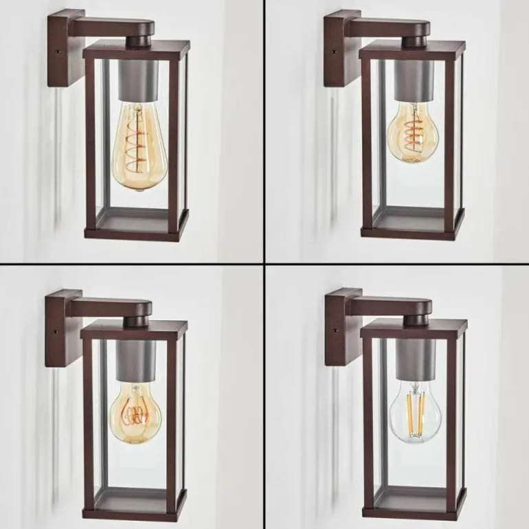 Tourega Lampe murale d´extérieur Rouille, 1 lumière