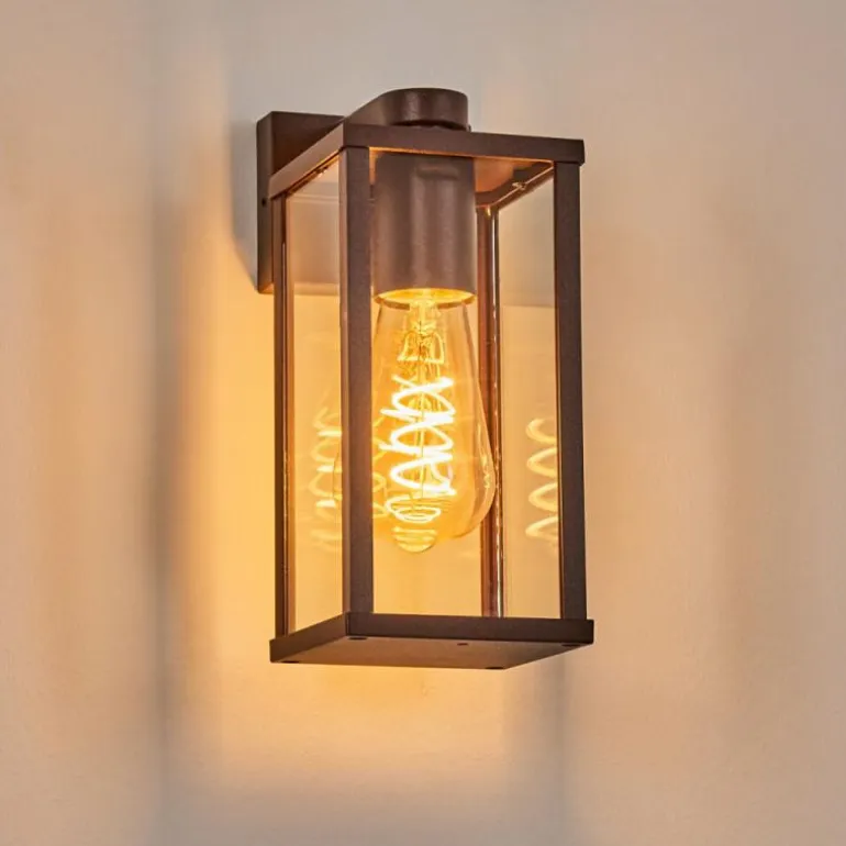 Tourega Lampe murale d´extérieur Rouille, 1 lumière