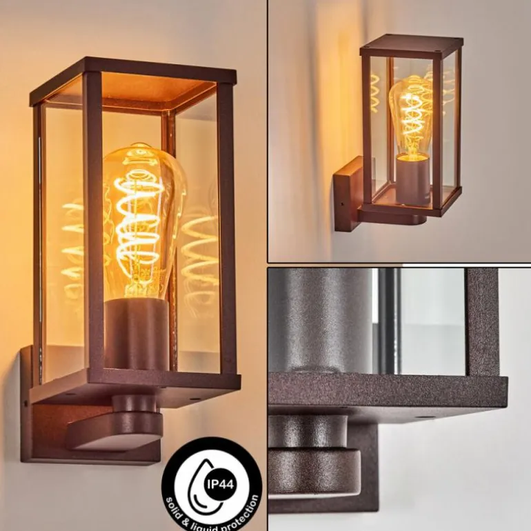 Tourega Lampe murale d´extérieur Rouille, 1 lumière