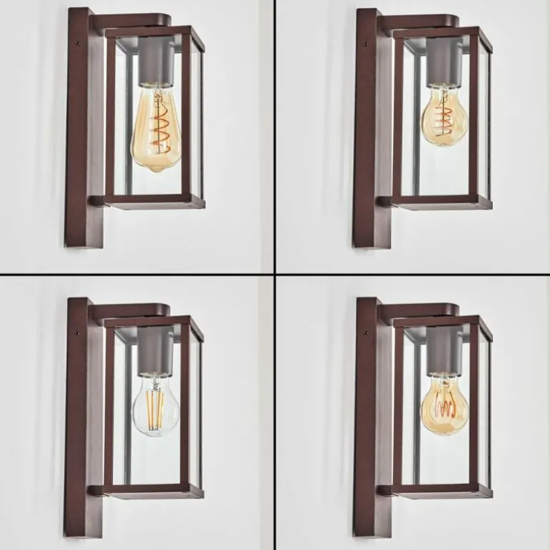 Tourega Lampe murale d´extérieur Rouille, 1 lumière