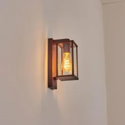 Tourega Lampe murale d´extérieur Rouille, 1 lumière