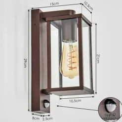 Tourega Lampe murale d´extérieur, 1 lumière