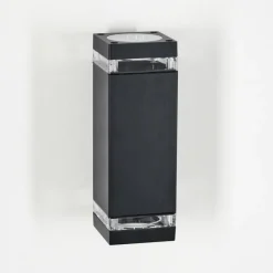 Travassos Lampe murale d´extérieur, Luminaire Up & Down Noir, 2 lumières
