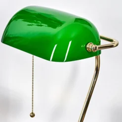 Tremoceira Lampe de banquier, Lampe de bureau, Lampe à poser Laiton, 1 lumière