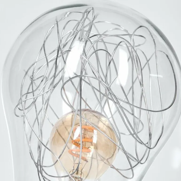Tryan Lampe de bureau, Lampe à poser Chrome, 1 lumière